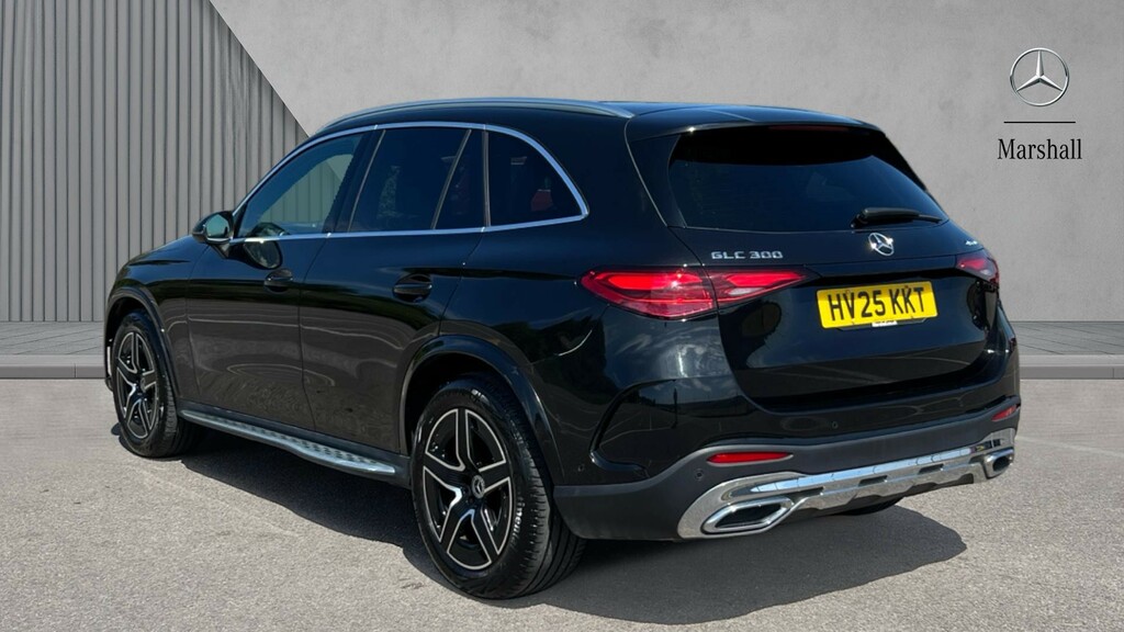 Mercedes-Benz GLC Class Glc 300 4Matic Amg Line 9G-tronic HV25KKT Black #2