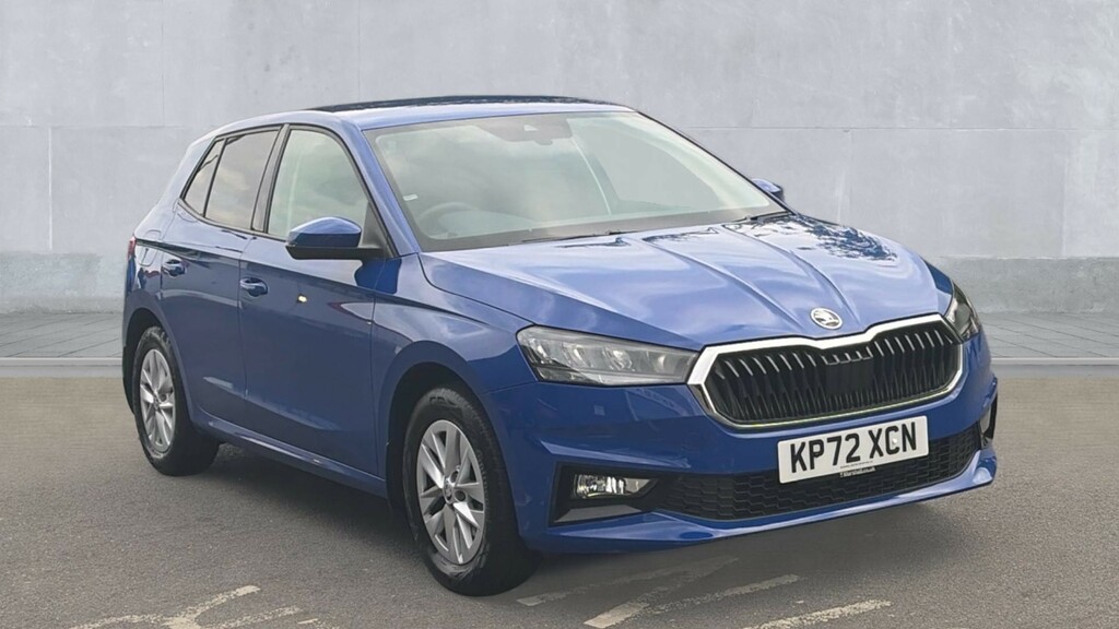 Skoda Fabia Fabia 1.0 Tsi 110 Se Comfort KP72XCN Blue