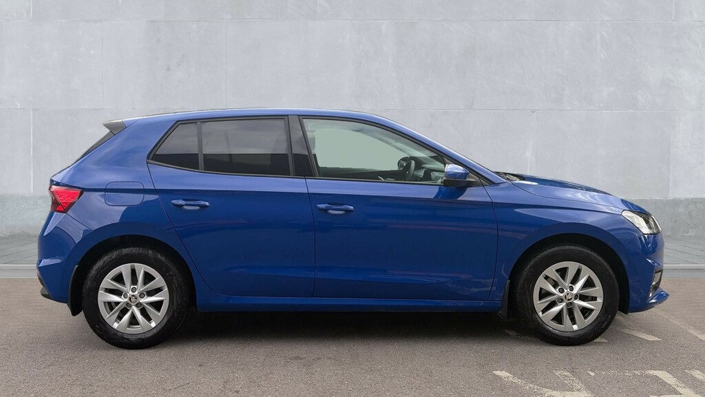 Skoda Fabia Fabia 1.0 Tsi 110 Se Comfort KP72XCN Blue #4