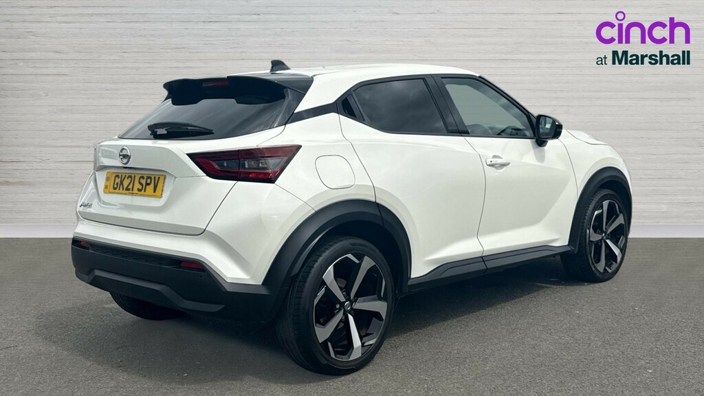 Nissan Juke Juke 1.0 Dig-t 114 Tekna GK21SPV White #3