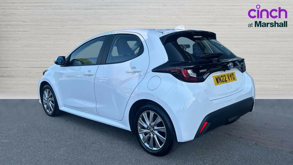 Toyota Yaris Yaris 1.5 Hybrid Icon Cvt WN22VYO White #5