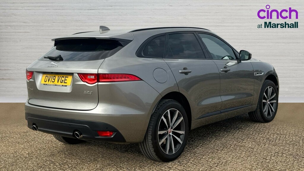 Jaguar F-Pace F-pace 2.0D 240 R-sport Awd OV19VGE Silver #3