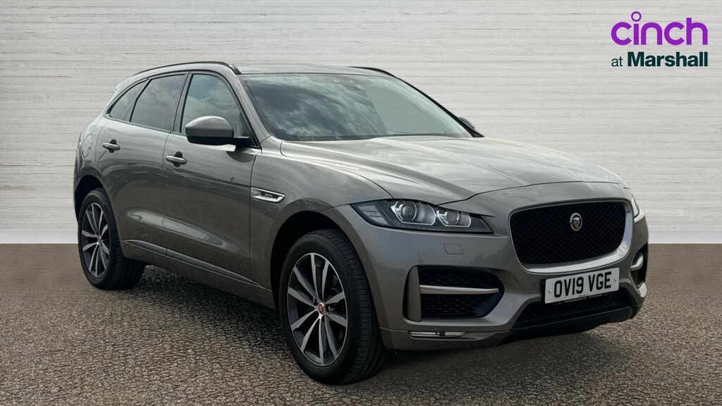 Jaguar F-Pace F-pace 2.0D 240 R-sport Awd OV19VGE Silver