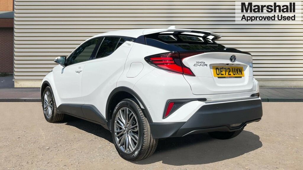 Toyota C-Hr C-hr 1.8 Hybrid Excel Cvt OE72UXN White #5