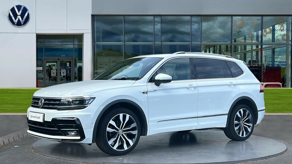 Volkswagen Tiguan Allspace Tiguan Allspace 1.5 Tsi Evo R-line Dsg YV19LZD White #6