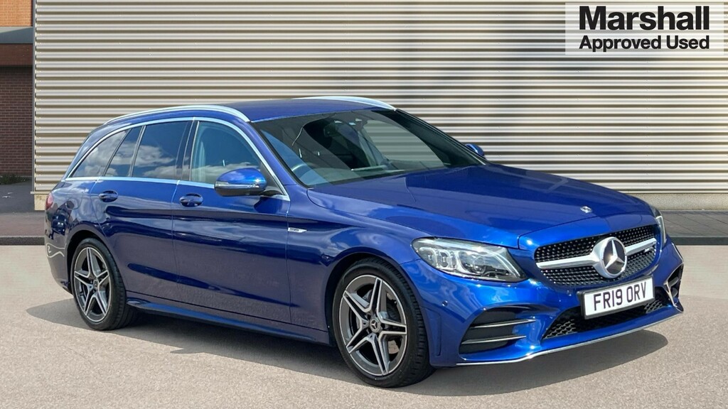 Mercedes-Benz C Class C Class C220d Amg Line Premium 9G-tronic Blue