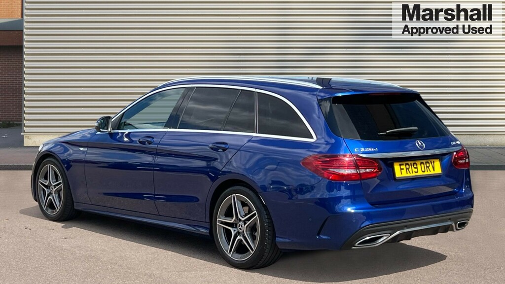 Mercedes-Benz C Class C Class C220d Amg Line Premium 9G-tronic FR19ORV Blue #5