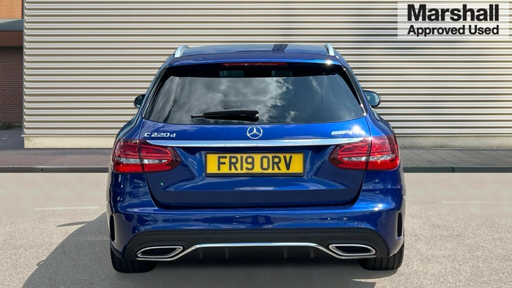Mercedes-Benz C Class C Class C220d Amg Line Premium 9G-tronic FR19ORV Blue #4