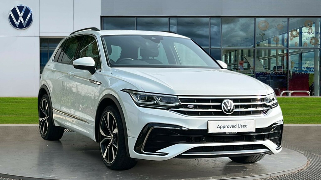 Volkswagen Tiguan Tiguan 2.0 Tdi 4Motion R-line Dsg White