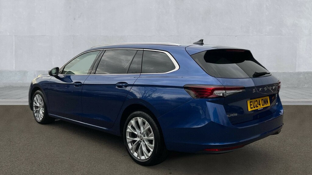 Skoda Superb Superb 2.0 Tdi 193 Se L 4X4 Dsg Blue #3