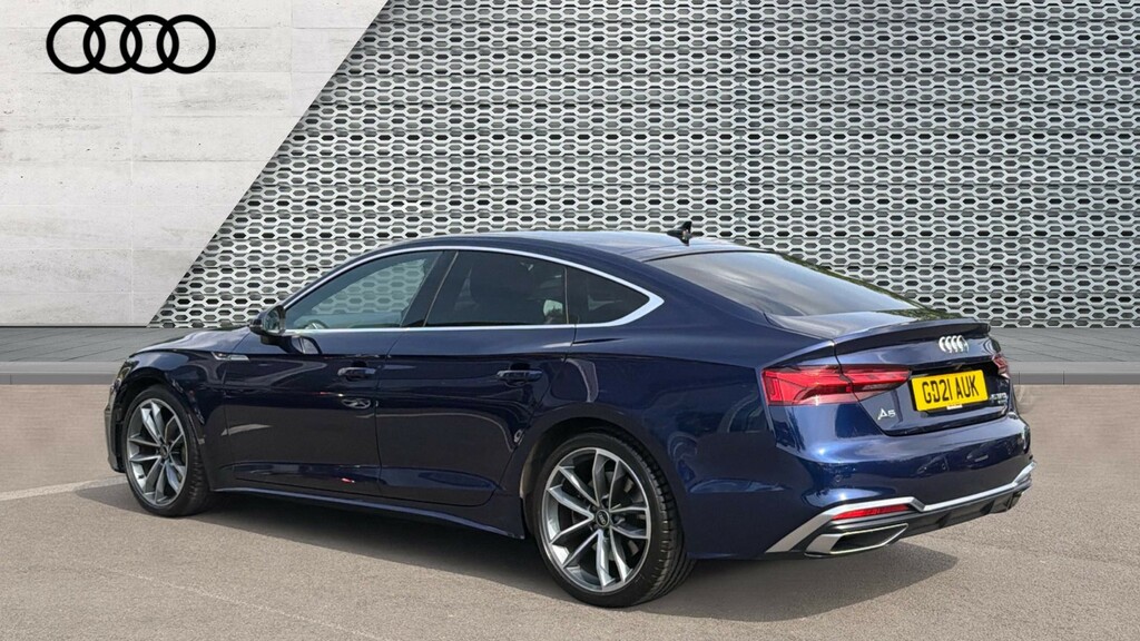 Audi A5 A5 45 Tfsi 265 Quattro S Line S Tronic GD21AUK Blue #3