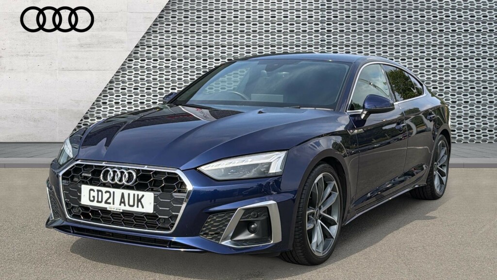 Audi A5 A5 45 Tfsi 265 Quattro S Line S Tronic GD21AUK Blue #6