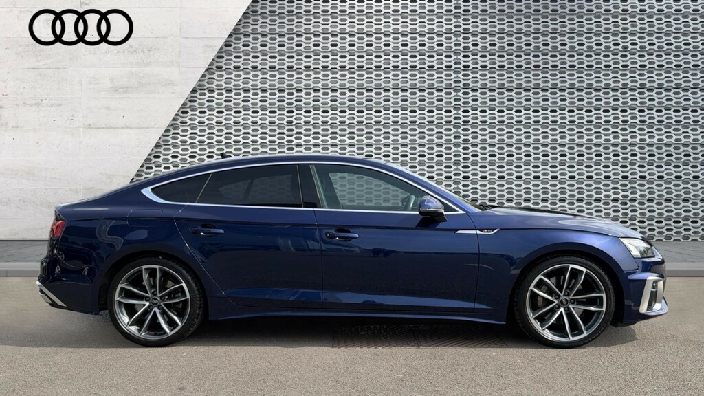 Audi A5 A5 45 Tfsi 265 Quattro S Line S Tronic GD21AUK Blue #4