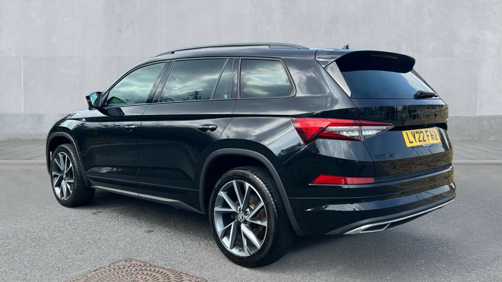 Skoda Kodiaq Kodiaq 1.5 Tsi Sport Line Dsg 7 Seat LY22FAU Black #3