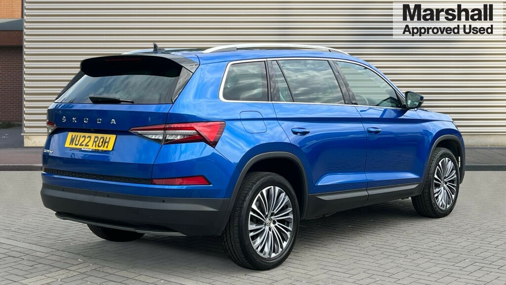 Skoda Kodiaq Kodiaq 2.0 Tdi Se L Executive Dsg 7 Seat WU22ROH Blue #3
