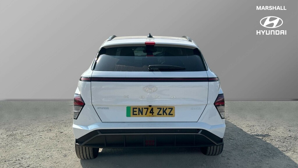 Hyundai Kona Kona 160Kw N Line 65Kwh EN74ZKZ White #4