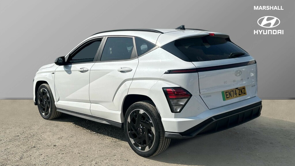 Hyundai Kona Kona 160Kw N Line 65Kwh EN74ZKZ White #5