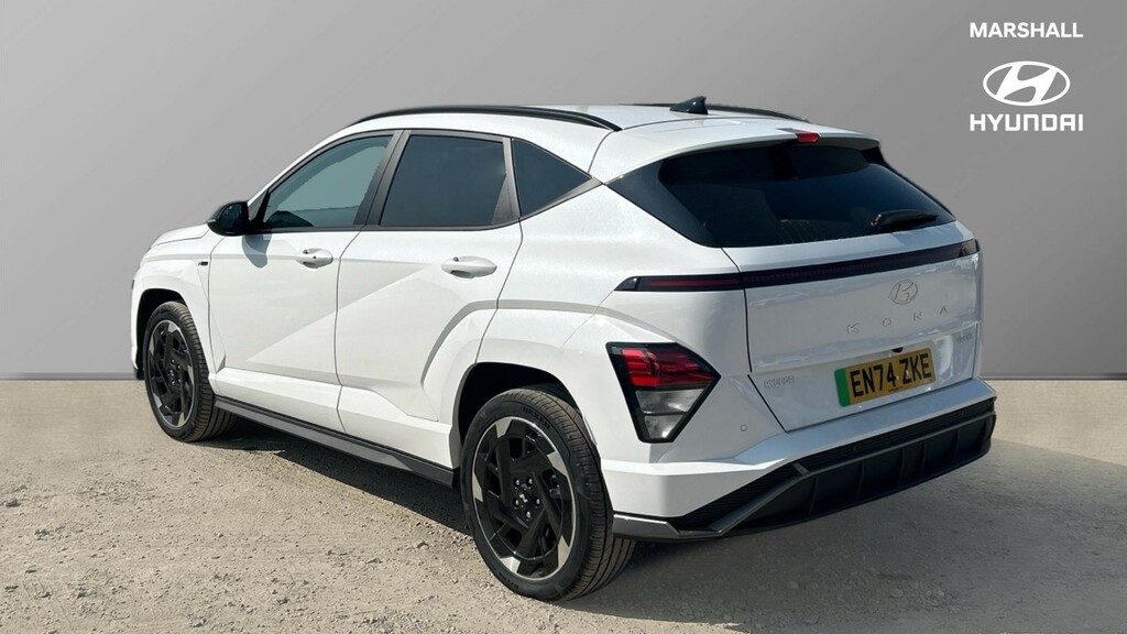 Hyundai Kona Kona 160Kw N Line 65Kwh EN74ZKE White #5