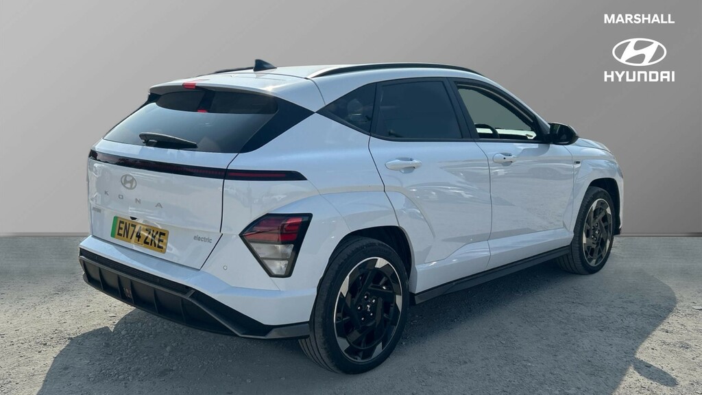 Hyundai Kona Kona 160Kw N Line 65Kwh EN74ZKE White #3