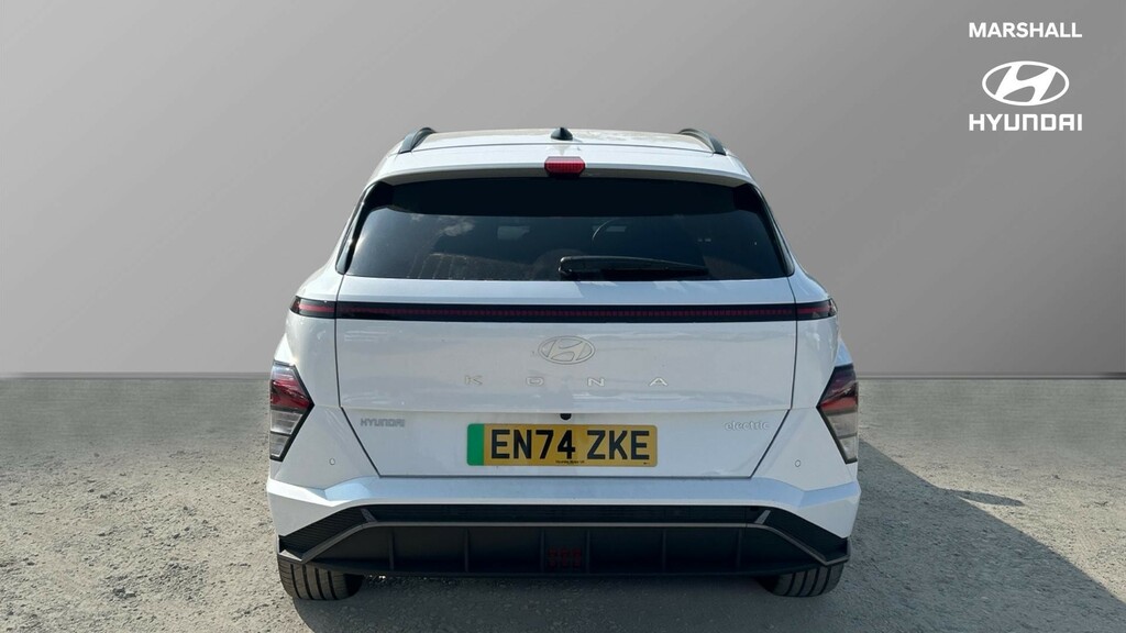 Hyundai Kona Kona 160Kw N Line 65Kwh EN74ZKE White #4