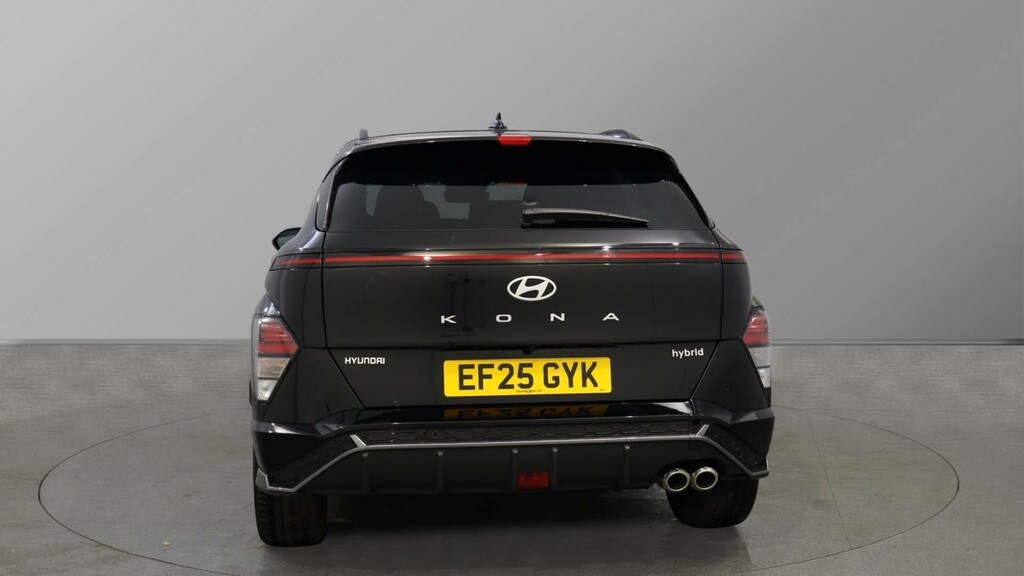 Hyundai Kona Kona 1.6 Hybrid 129 N Line Dct EF25GYK Black #4