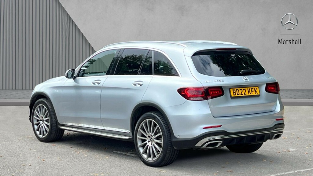 Mercedes-Benz GLC Class Glc 300D 4Matic Amg Line Premium 9G-tronic Silver #2