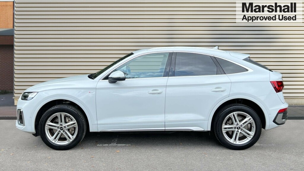 Audi Q5 Q5 45 Tfsi Quattro S Line S Tronic GK24BZP White #6
