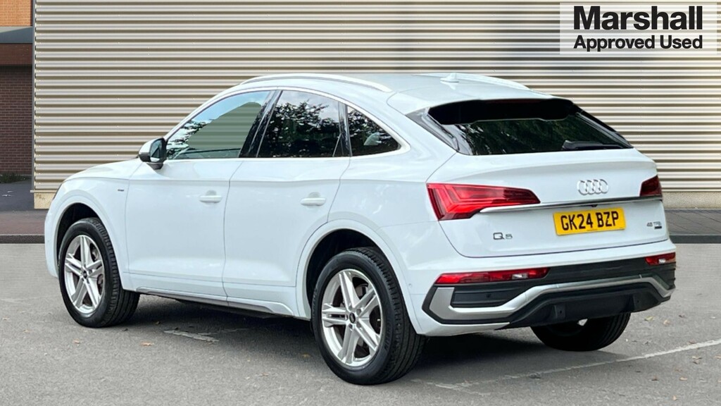 Audi Q5 Q5 45 Tfsi Quattro S Line S Tronic GK24BZP White #5