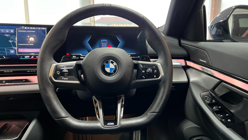 BMW 5 Series 5 Series 520I M Sport FV25RZC Black #5