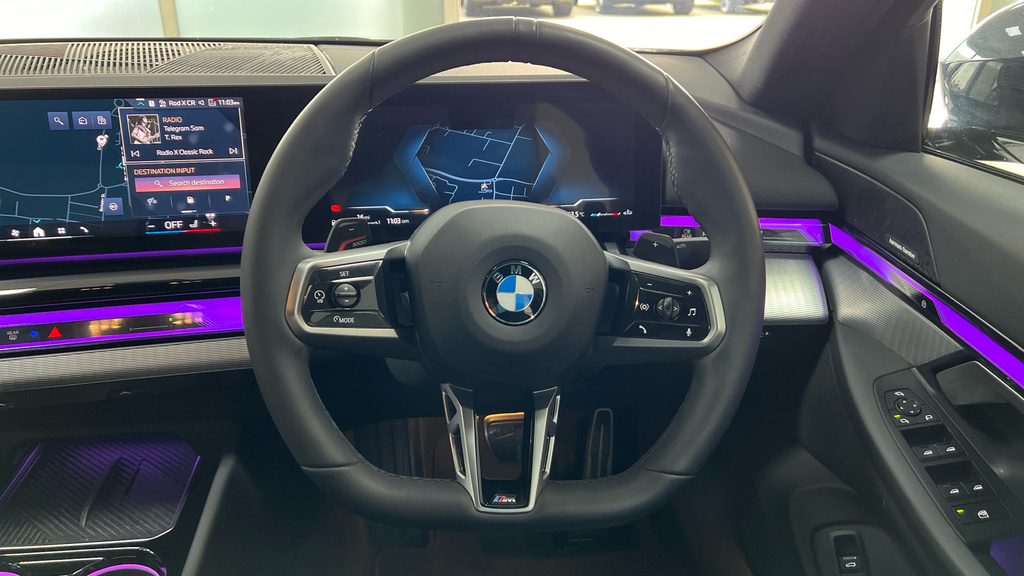 BMW 5 Series 5 Series 520I M Sport Black #5