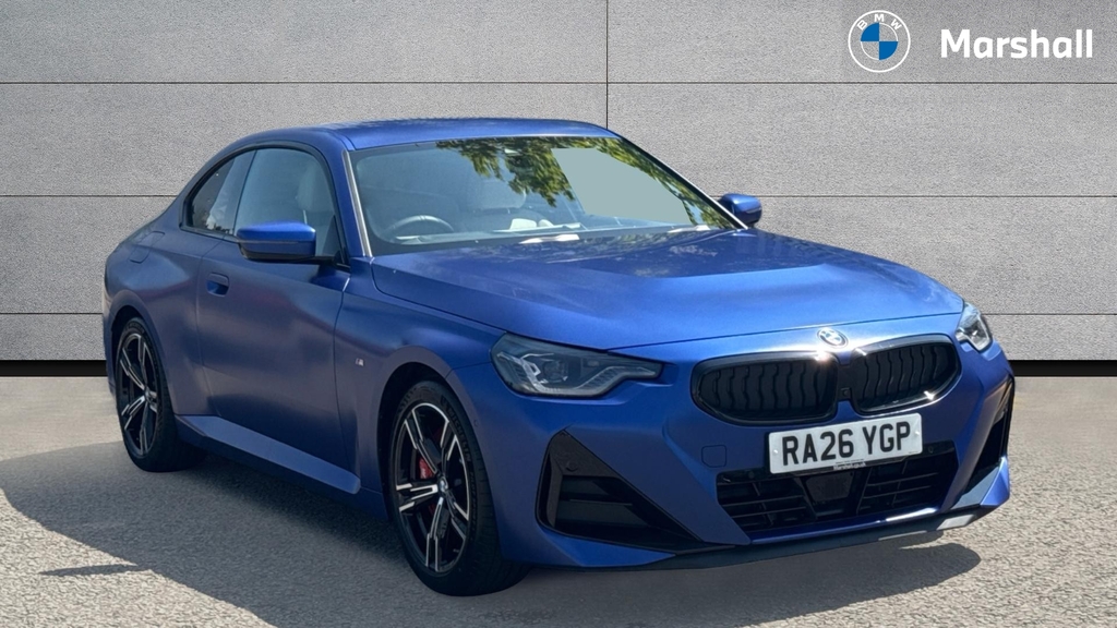 BMW 2 Series Gran Coupe Bmw 2 Series Coupe 230I M Sport Step Pro Blue