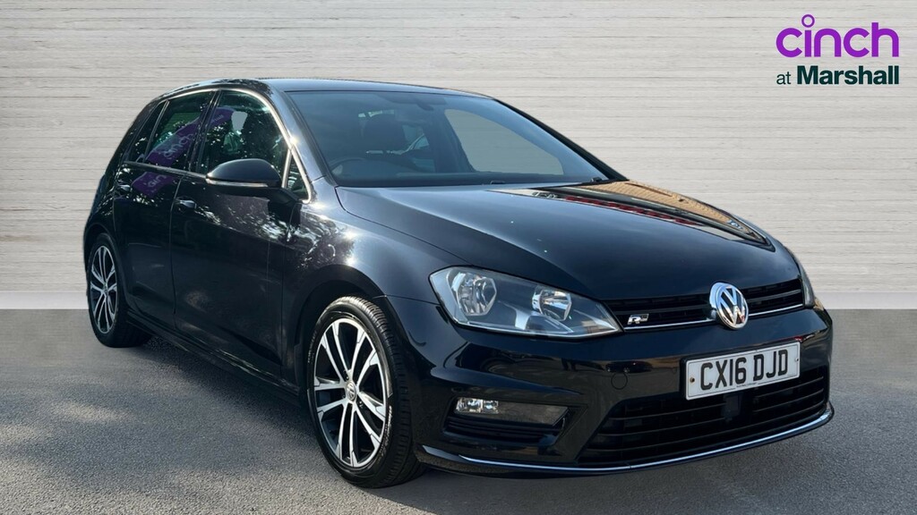 Volkswagen Golf Golf 2.0 Tdi R-line CX16DJD Black