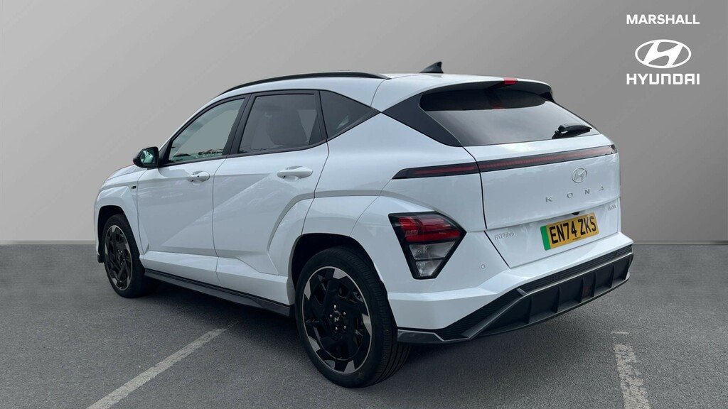 Hyundai Kona Kona 160Kw N Line 65Kwh EN74ZKS White #5