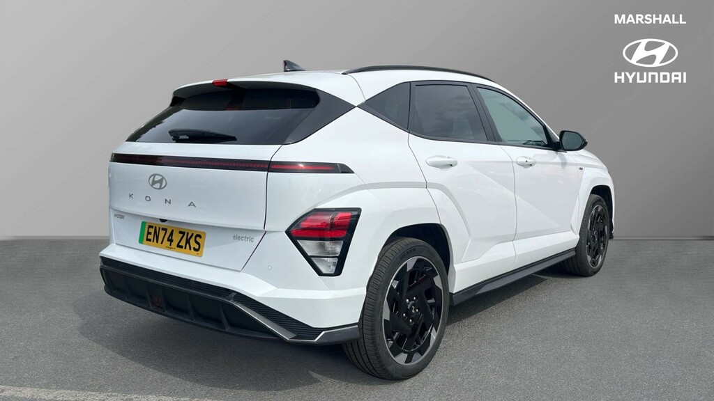 Hyundai Kona Kona 160Kw N Line 65Kwh EN74ZKS White #3
