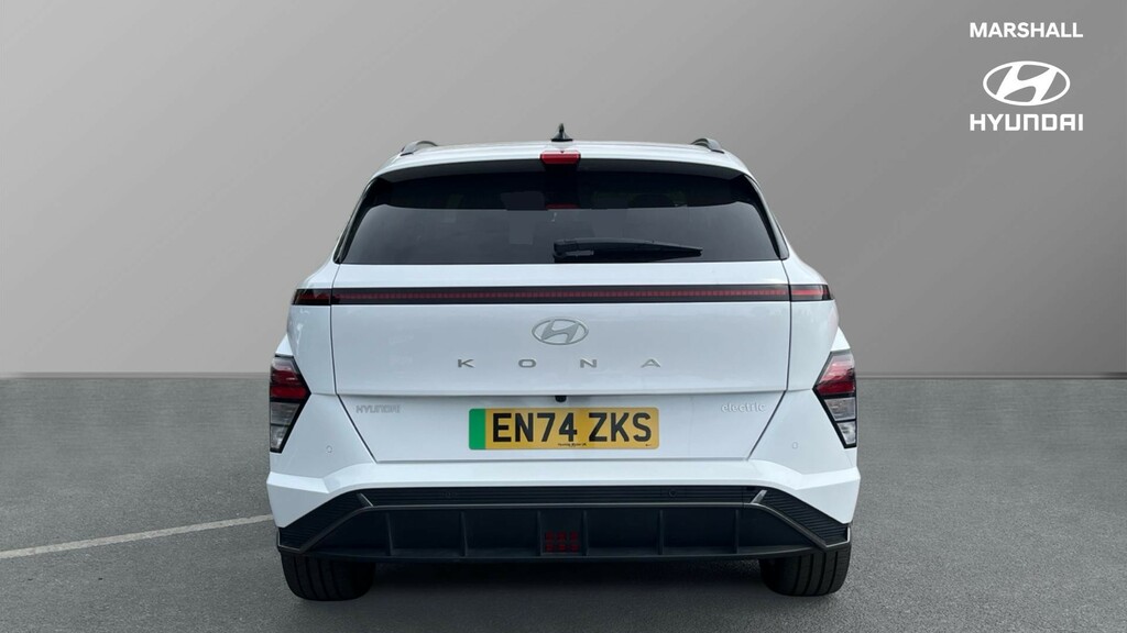 Hyundai Kona Kona 160Kw N Line 65Kwh EN74ZKS White #4