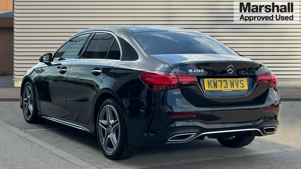 Mercedes-Benz A Class A Class A200 Amg Line Executive KW73WVS Black #5