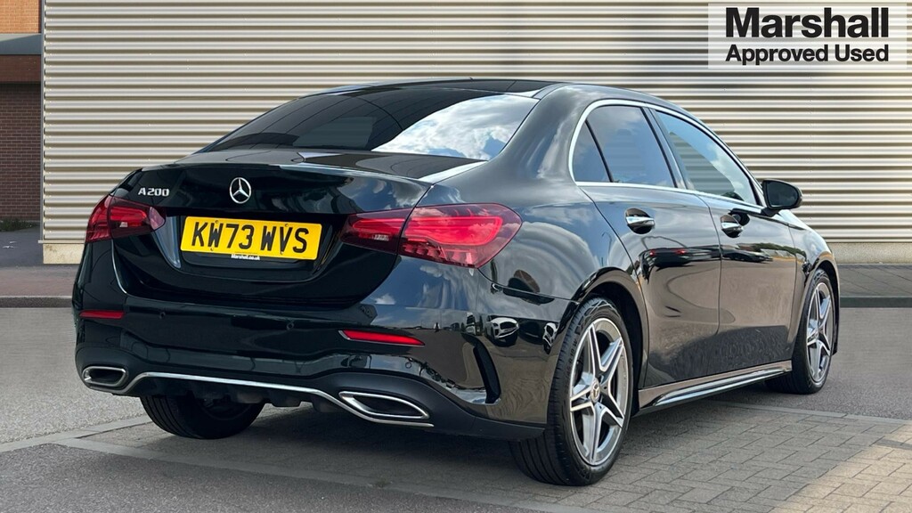 Mercedes-Benz A Class A Class A200 Amg Line Executive KW73WVS Black #3