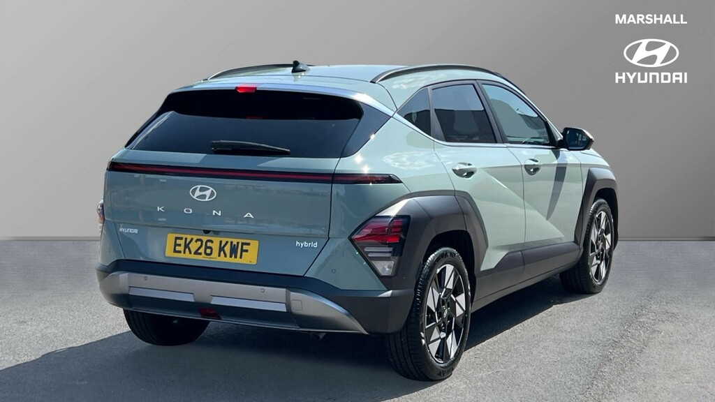 Hyundai Kona Kona 1.6 Hybrid 138 Ultimate Dct EK26KWF Green #3