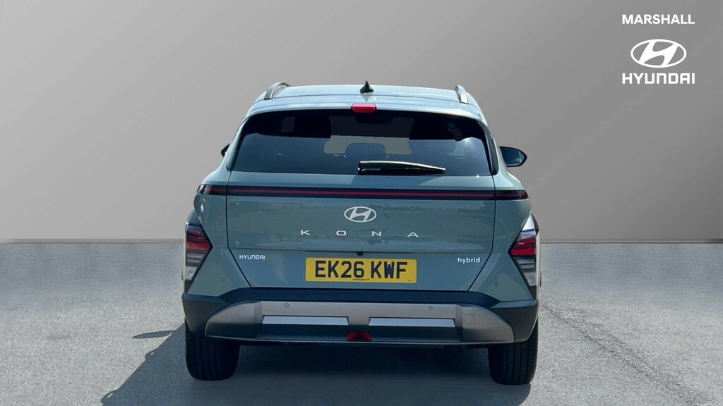 Hyundai Kona Kona 1.6 Hybrid 138 Ultimate Dct EK26KWF Green #4
