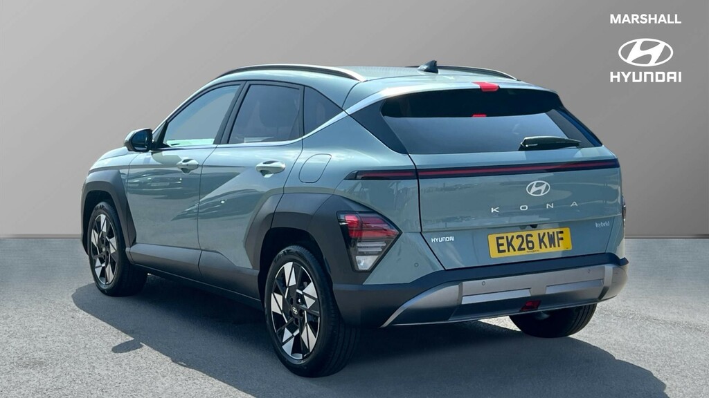 Hyundai Kona Kona 1.6 Hybrid 138 Ultimate Dct EK26KWF Green #5