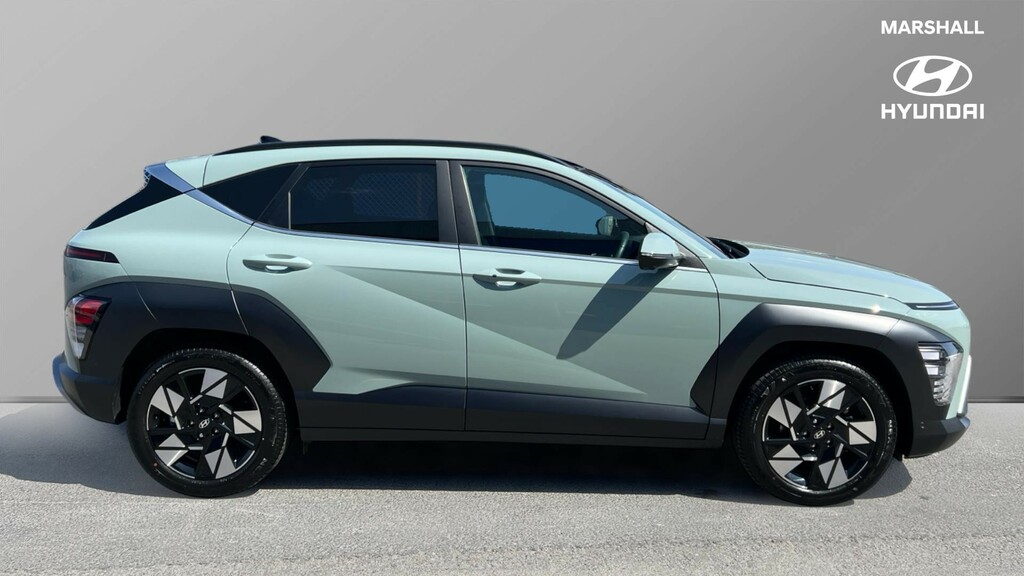Hyundai Kona Kona 1.6 Hybrid 138 Ultimate Dct EK26KWF Green #2