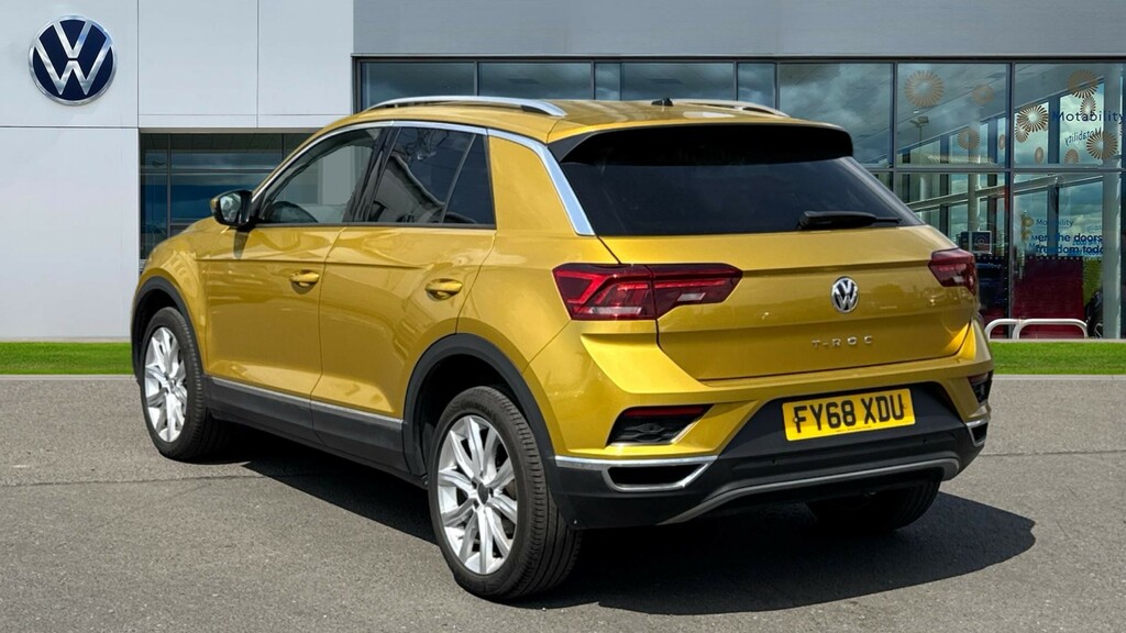 Volkswagen T-Roc T-roc 1.5 Tsi Evo Sel FY68XDU Yellow #3