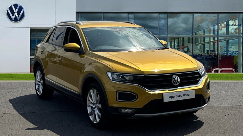 Volkswagen T-Roc T-roc 1.5 Tsi Evo Sel Yellow