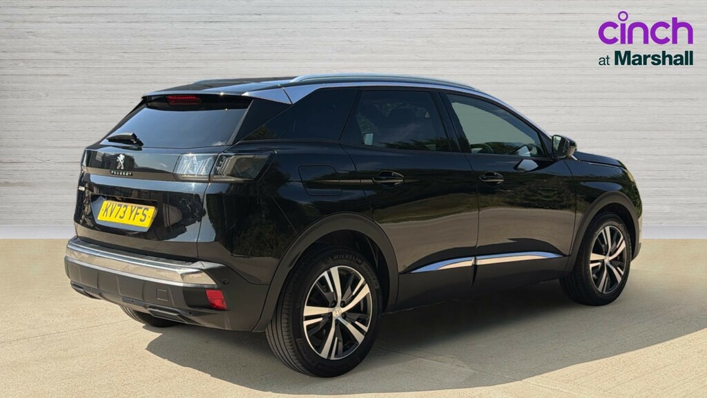 Peugeot 3008 3008 1.2 Hybrid 136 Allure Premium E-dsc6 KV73YFS Black #3