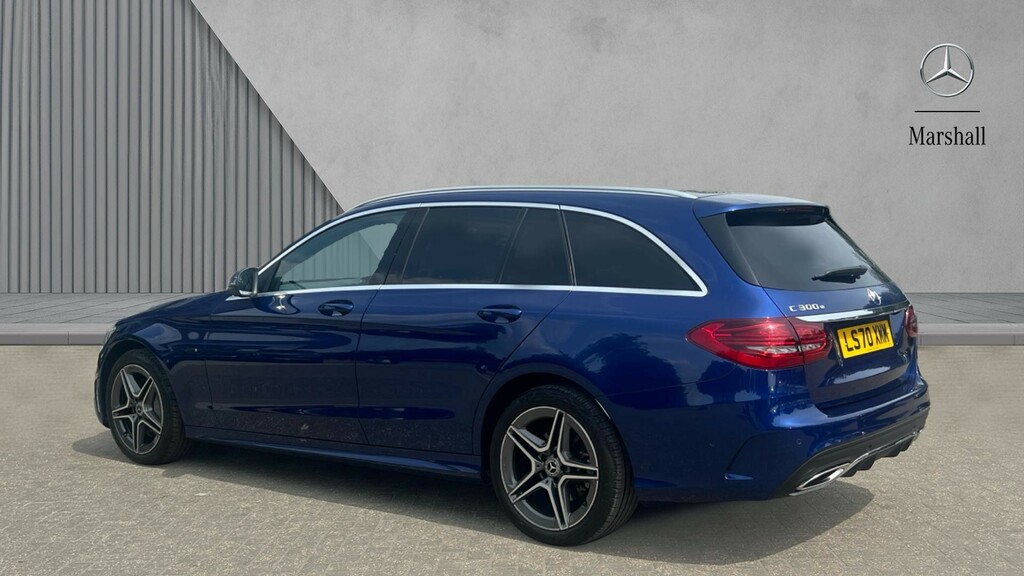 Mercedes-Benz C Class C Class C300e Amg Line Edition 9G-tronic Blue #2