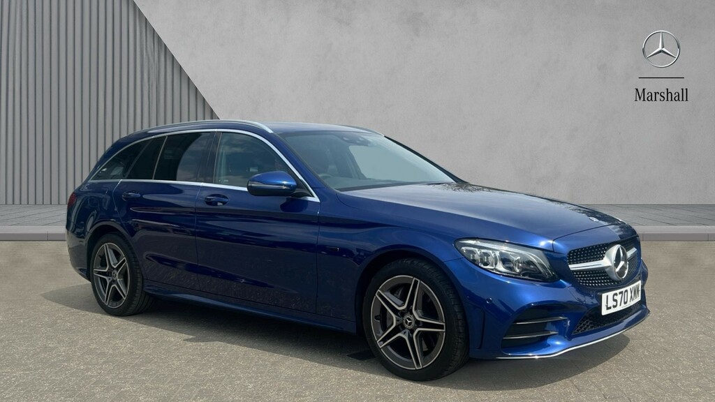 Mercedes-Benz C Class C Class C300e Amg Line Edition 9G-tronic Blue