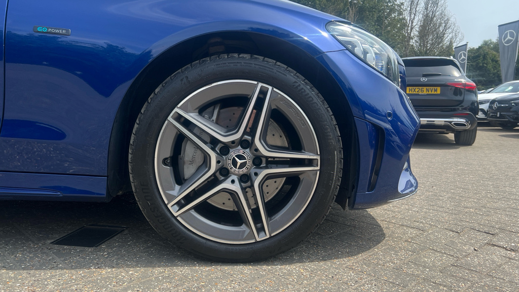 Mercedes-Benz C Class C Class C300e Amg Line Edition 9G-tronic Blue #5
