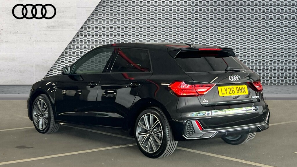 Audi A1 Audi A1 Sportback 30 Tfsi S Line S Tronic Tec LY26BNN Black #3
