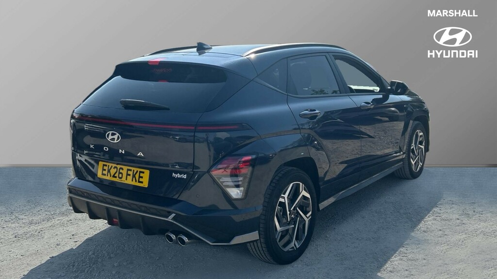Hyundai Kona Kona 1.6 Hybrid 138 N Line S Dct Blue #3
