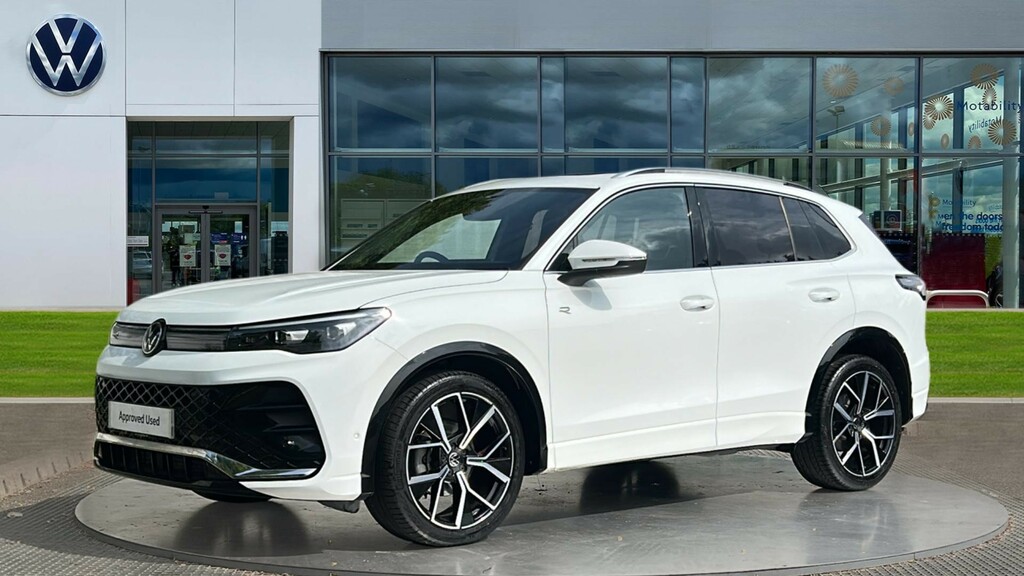 Volkswagen Tiguan Tiguan 1.5 Etsi 150 R-line Dsg LL24UEJ White #6